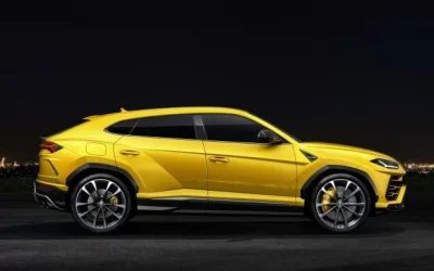 Lamborghini Urus gialla